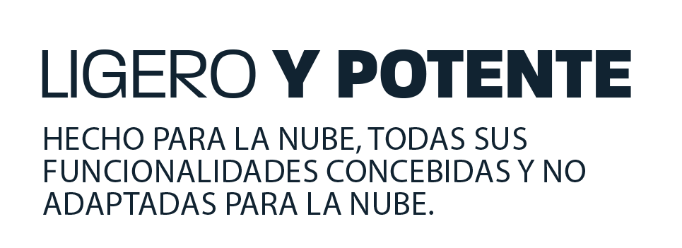 erp ligero y potente hecho para nube texto descriptivo erp 365